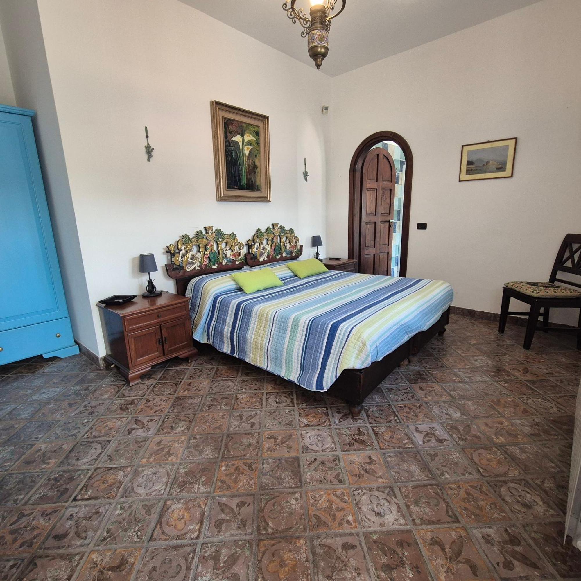 Bed and Breakfast La Cicogna Agerola Habitación foto